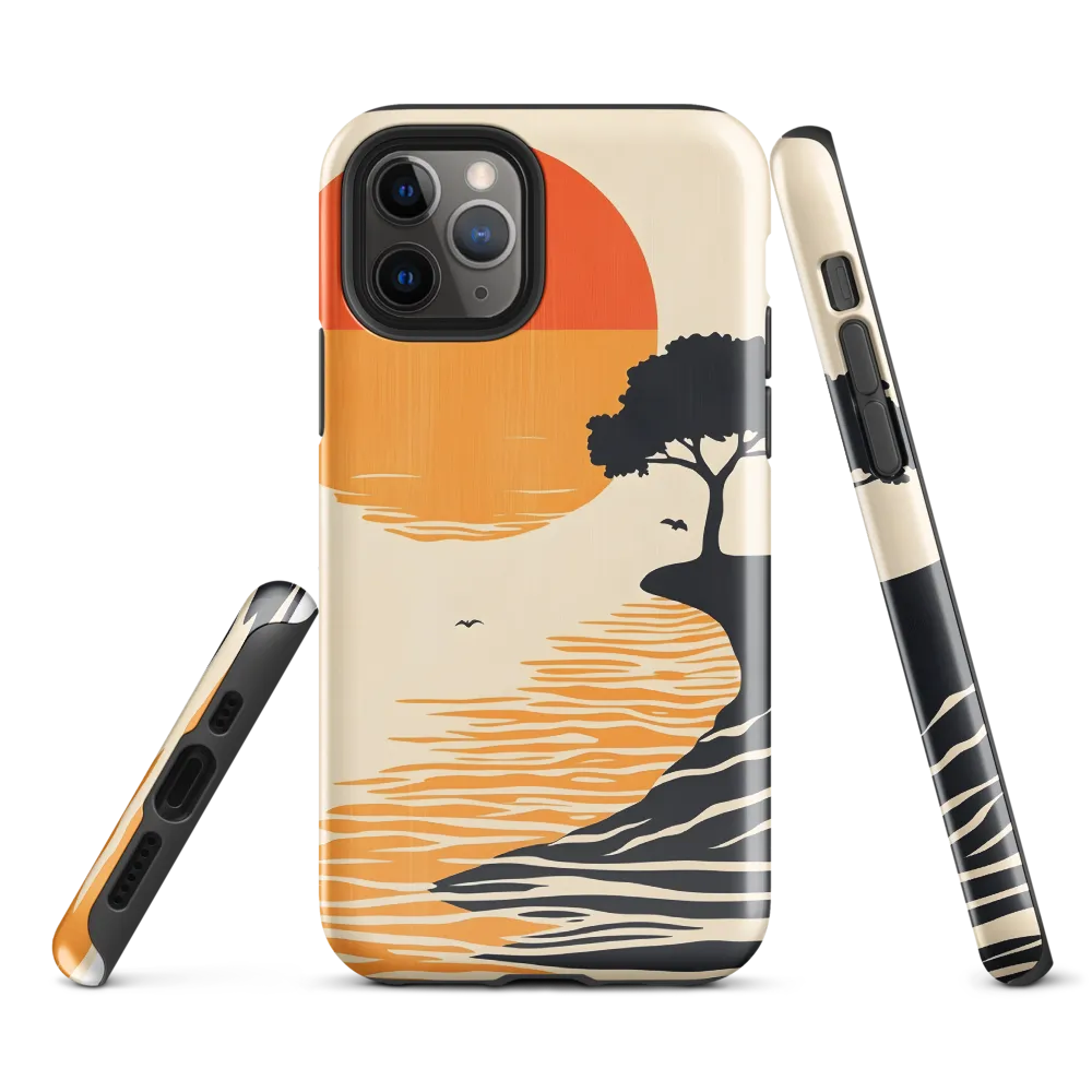 Serene Sunset | Phone Case |  11 Pro | Tough Case | Glossy