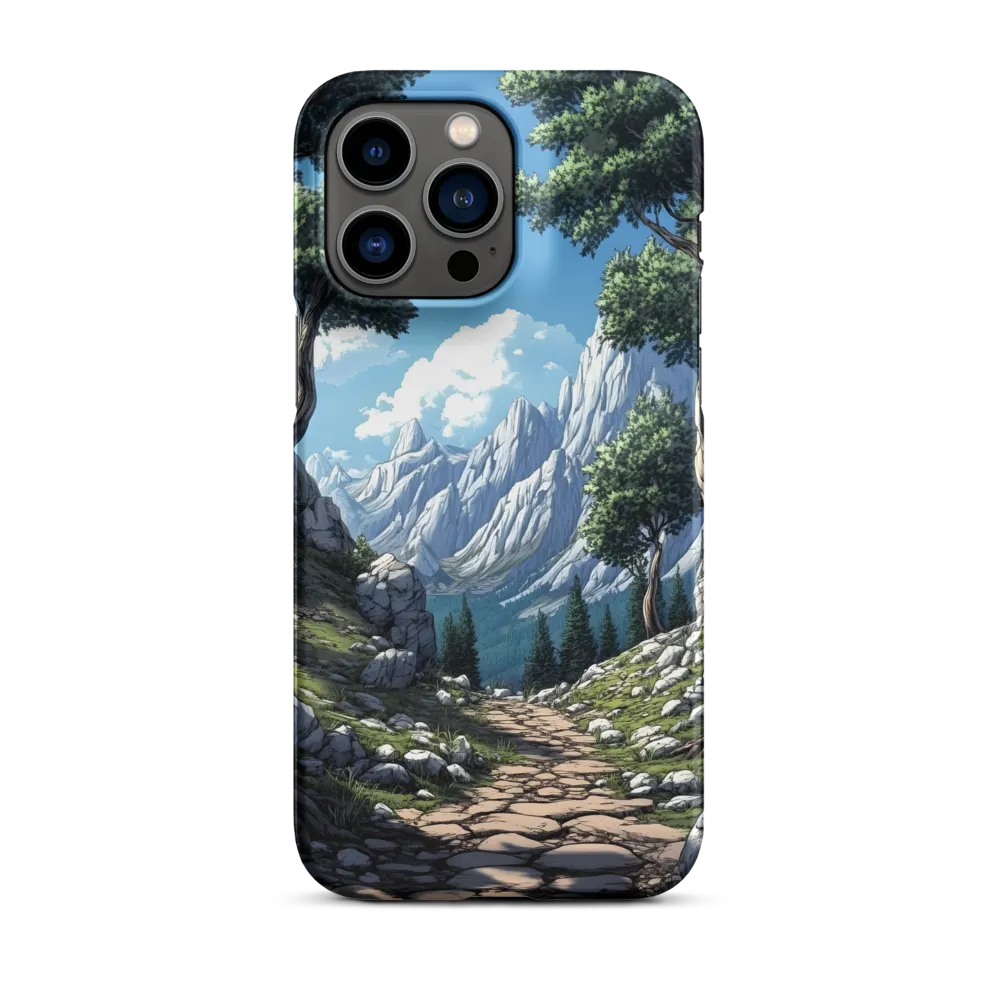 Journey Through Tranquility | Phone Case |  14 Pro Max | Snap Case | Matte