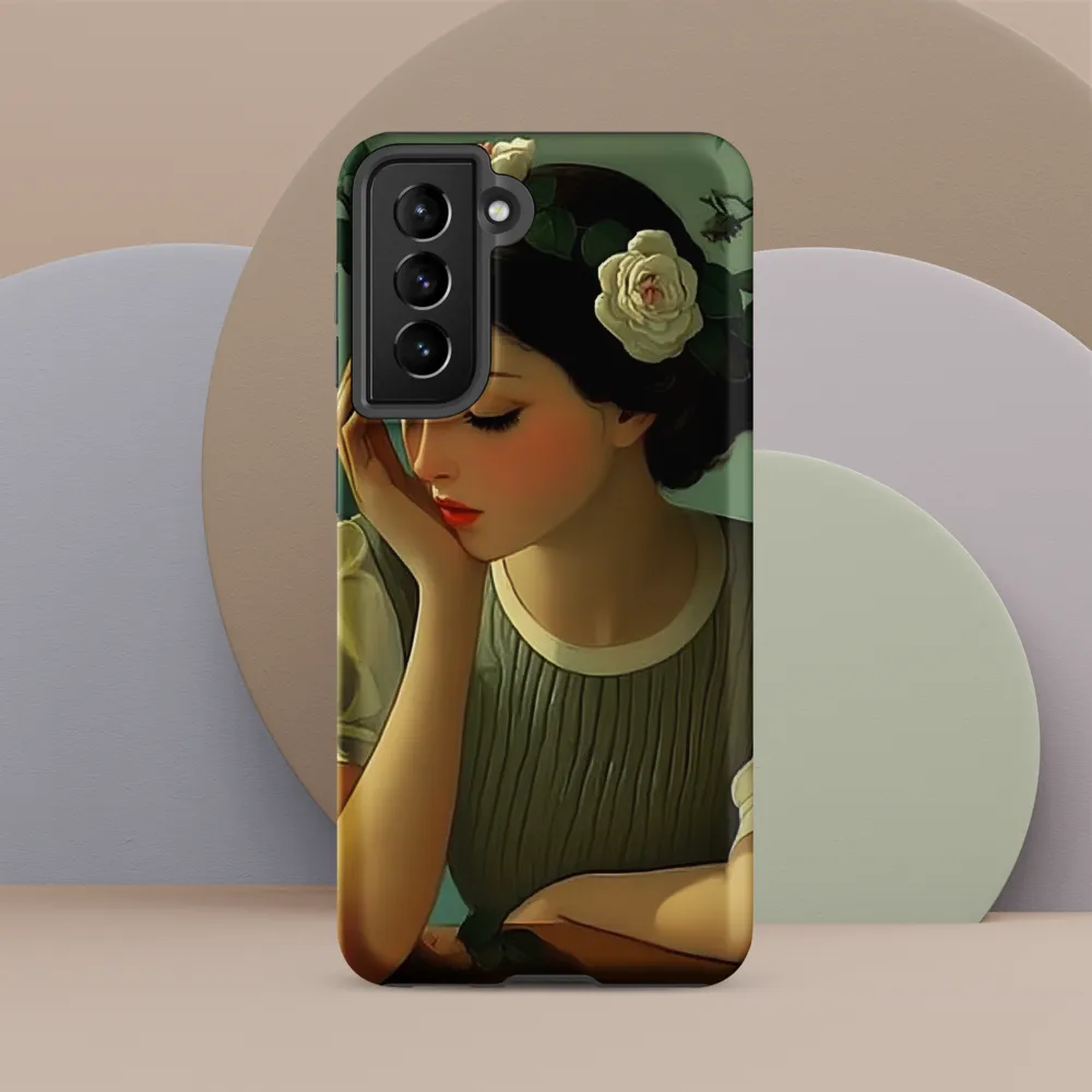 Whispers of Serenity | Phone Case |  S21 | Tough Case | Matte