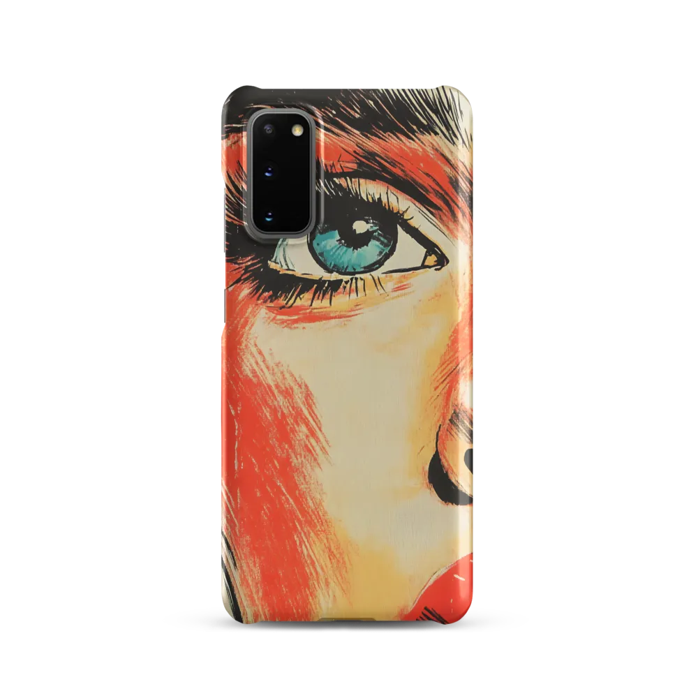 Intense Gaze: A Pop Art Portrait