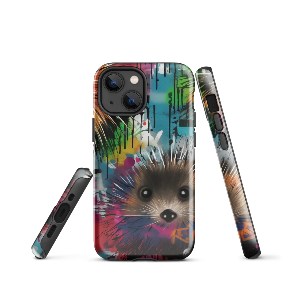 Whimsical Hedgehogs in a Kaleidoscopic Wonderland