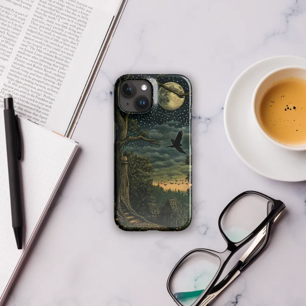 Mystical Nightscape Under the Full Moon | Phone Case |  15 | Snap Case | Glossy