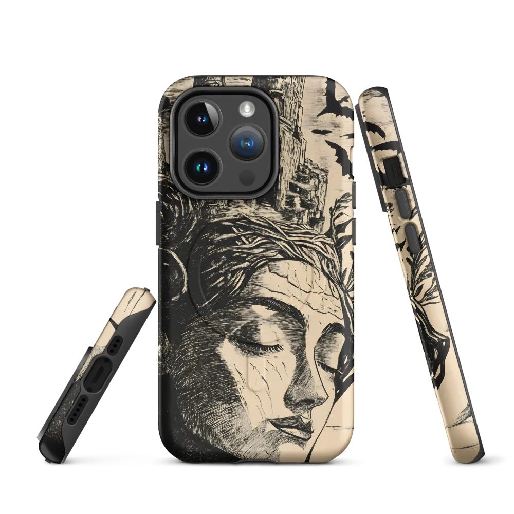 Whispers of the Night | Phone Case |  14 Pro | MagSafe® Tough Case | Matte