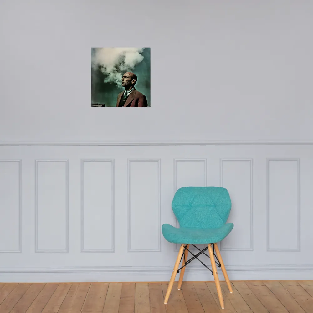 Clouded Thoughts | Poster | 16″×16″