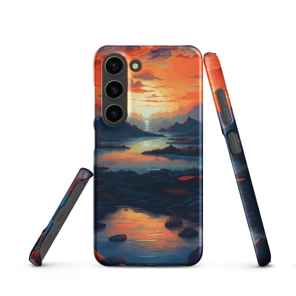 Ethereal Evening: A Digital Dusk