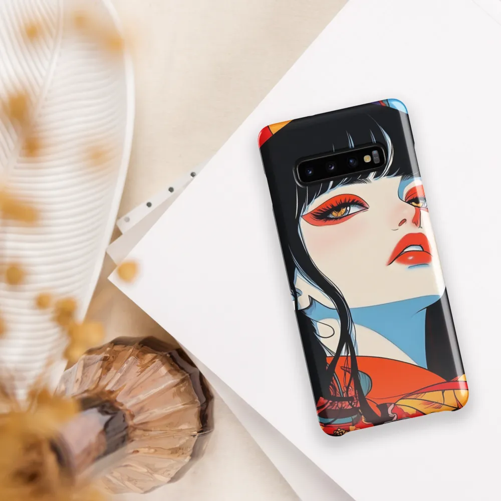 Vibrant Elegance | Phone Case |  S10 Plus | Snap Case | Glossy