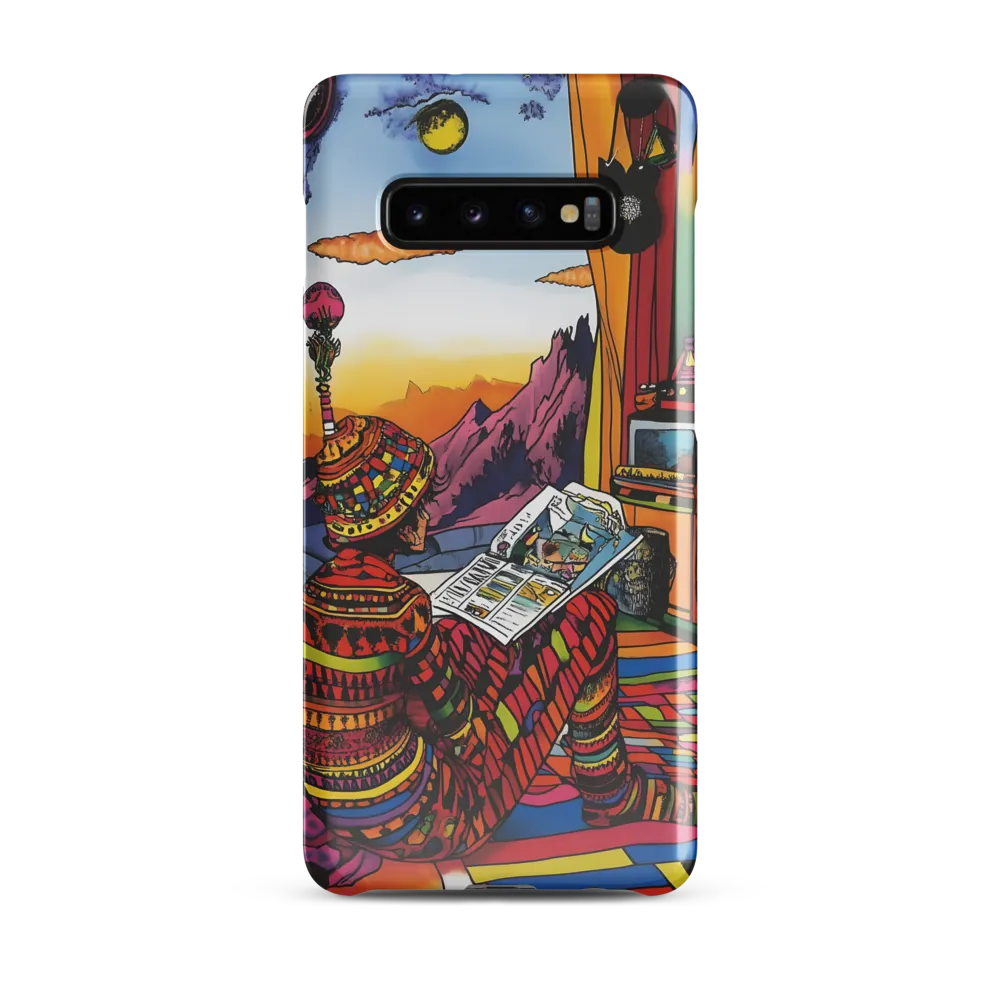 Psychedelic Reverie | Phone Case |  S10 Plus | Snap Case | Glossy