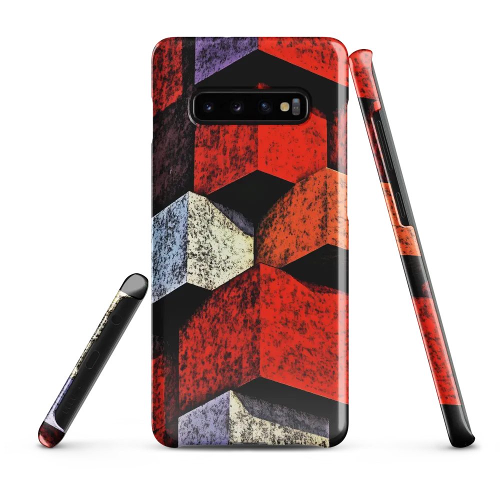 Dynamic Structures in Color | Phone Case |  S10 Plus | Snap Case | Glossy