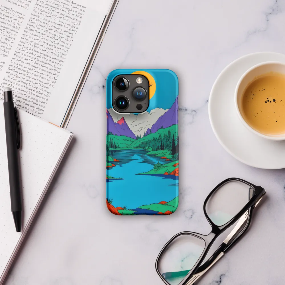 Whimsical Serenity in Vibrant Colors