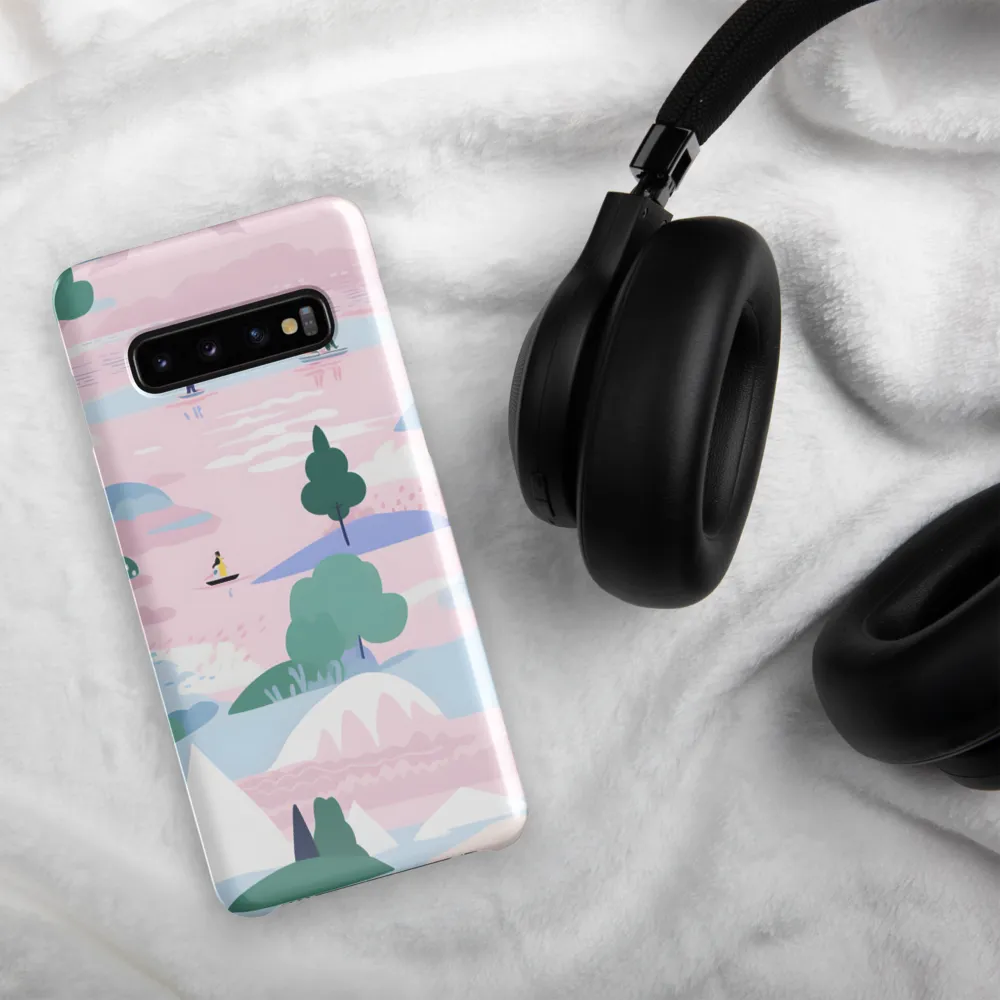 Whimsical Reflections: A Journey Through Landscapes | Phone Case |  S10 | Snap Case | Glossy