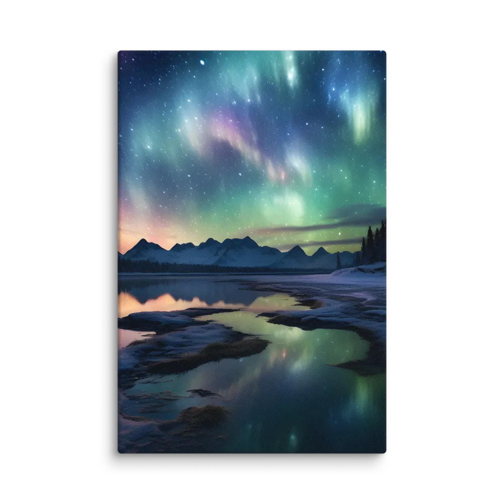 Ethereal Aurora: A Night Under the Stars