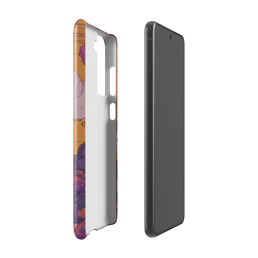 Whispers of the Violet Dawn | Phone Case |  S21 FE | Snap Case | Glossy