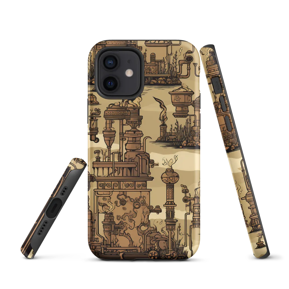 Whimsical Industrial Landscape