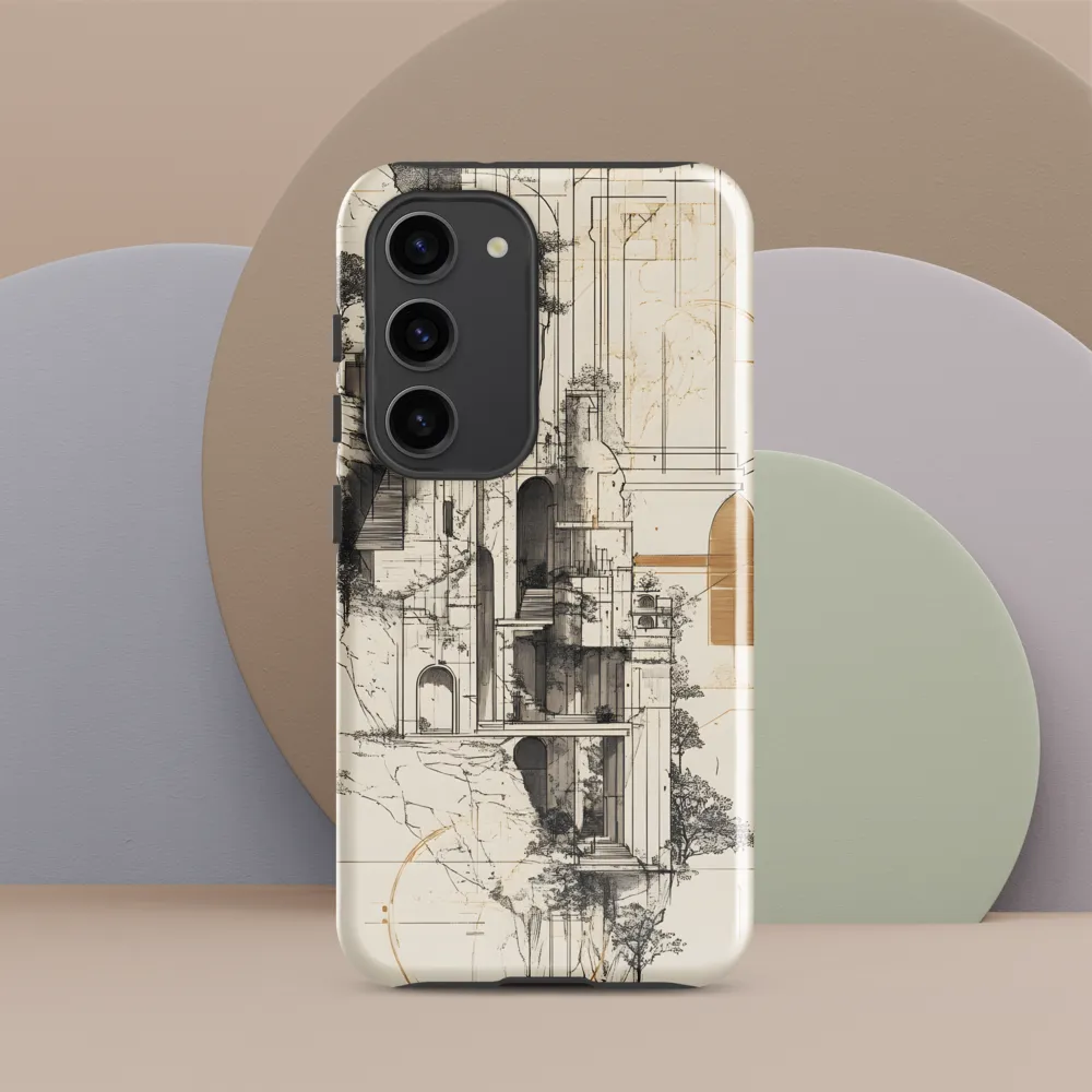 Ethereal Architectures | Phone Case |  S23 | Tough Case | Glossy