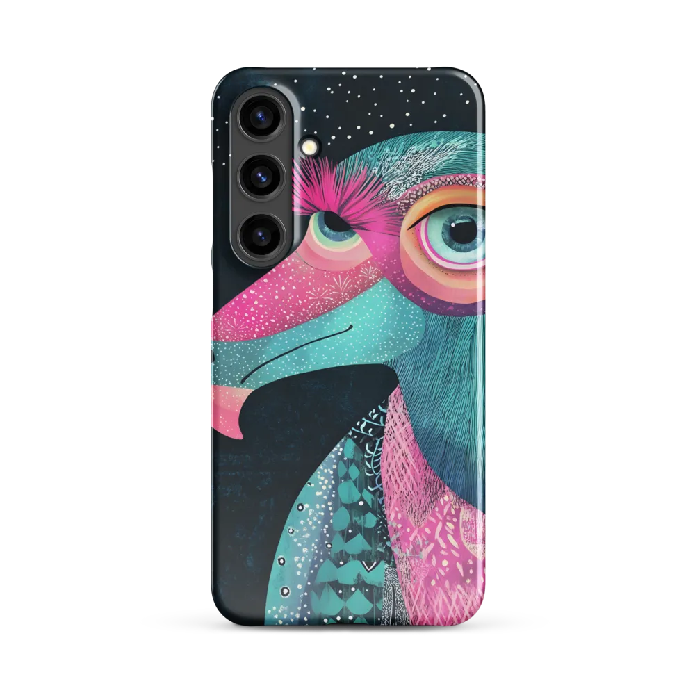 Whimsical Vulture: A Dance of Colors