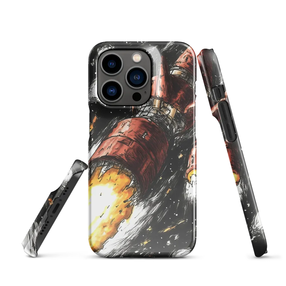 Ignition in the Abyss | Phone Case |  14 Pro | Snap Case | Glossy