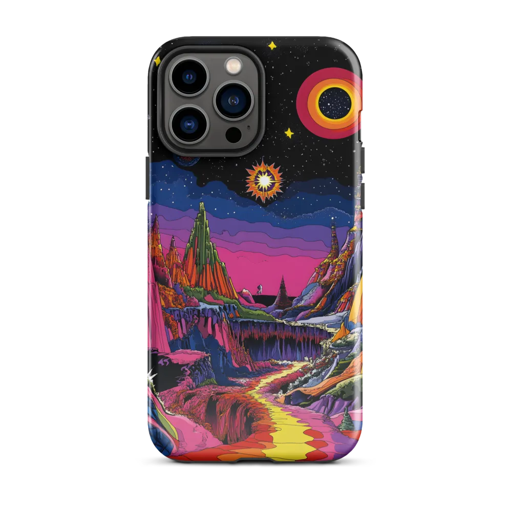 Galactic Wonders: A Journey Through an Alien Landscape
