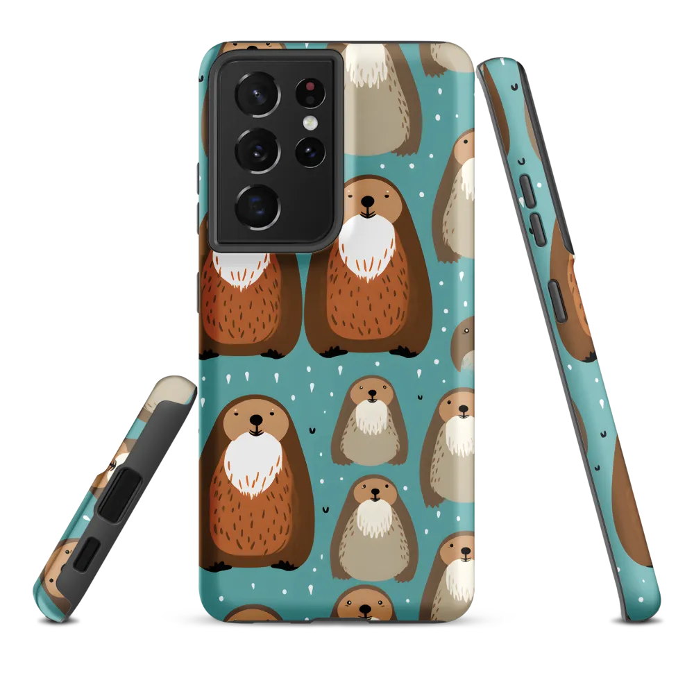 Whimsical Otter Pattern