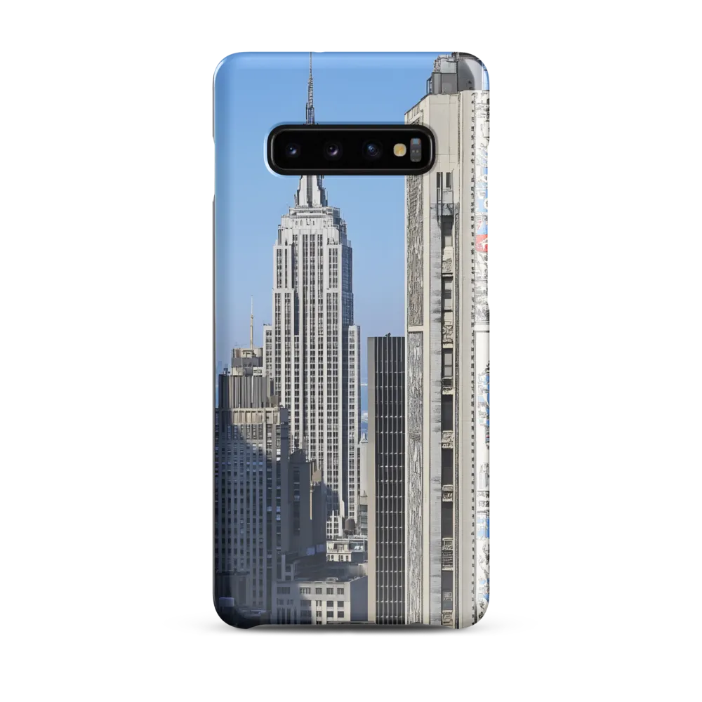 Urban Elegance: New York's Iconic Skyline | Phone Case |  S10 Plus | Snap Case | Glossy