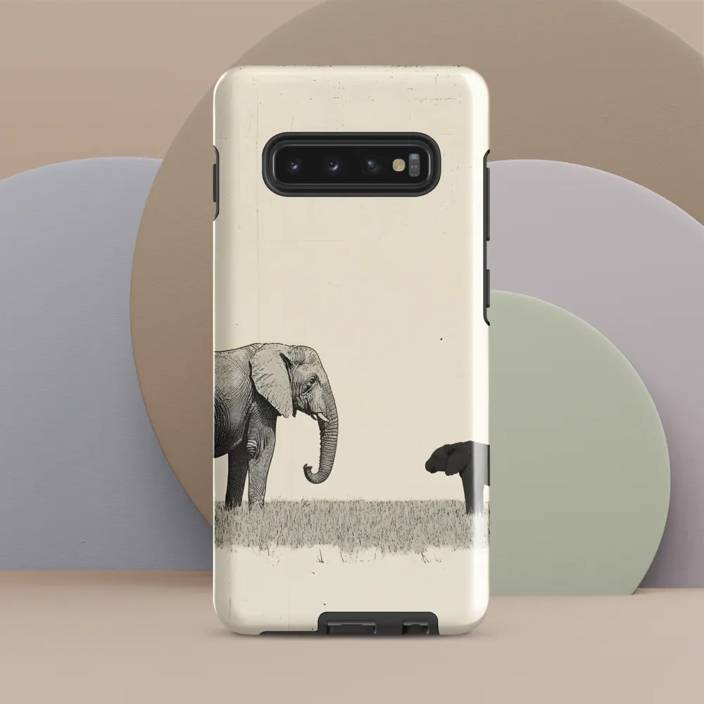 Contrasting Companions | Phone Case |  S10 Plus | Tough Case | Glossy