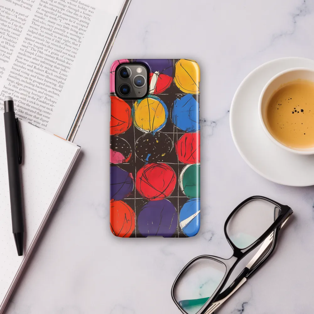 Colorful Circles in Abstract Harmony | Phone Case |  11 Pro Max | Snap Case | Glossy