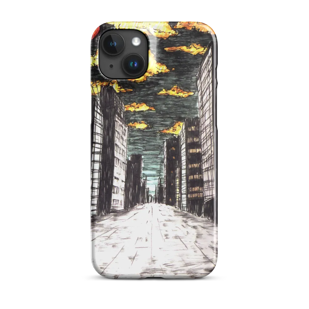 Eclipsed Cityscape
