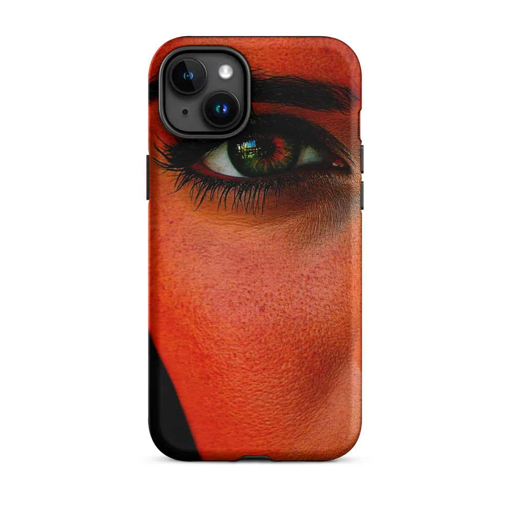 Gaze of Intensity | Phone Case |  15 Plus | Tough Case | Matte