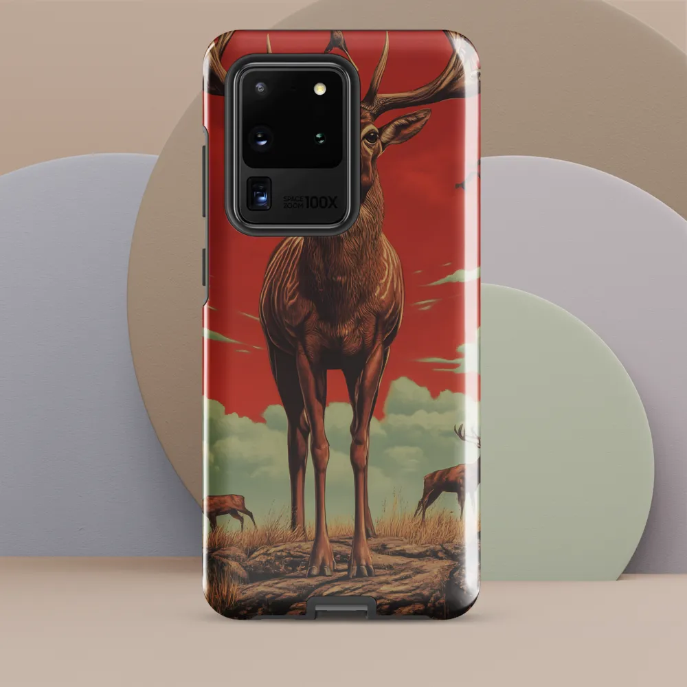 Majesty in Red: The Stalwart Stag