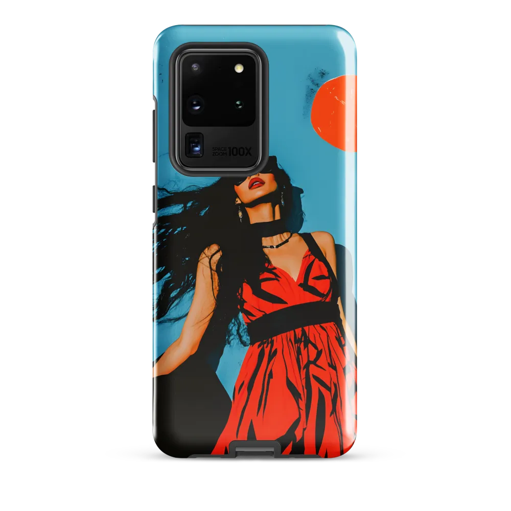 Sunset in Fashion: A Modern Portrait