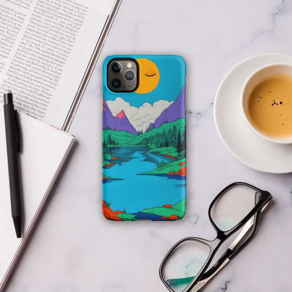 Whimsical Serenity in Vibrant Colors