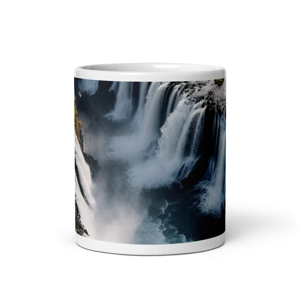 Ethereal Cascade: Nature's Power Revealed | Mugs | Multiple Sizes & Colors