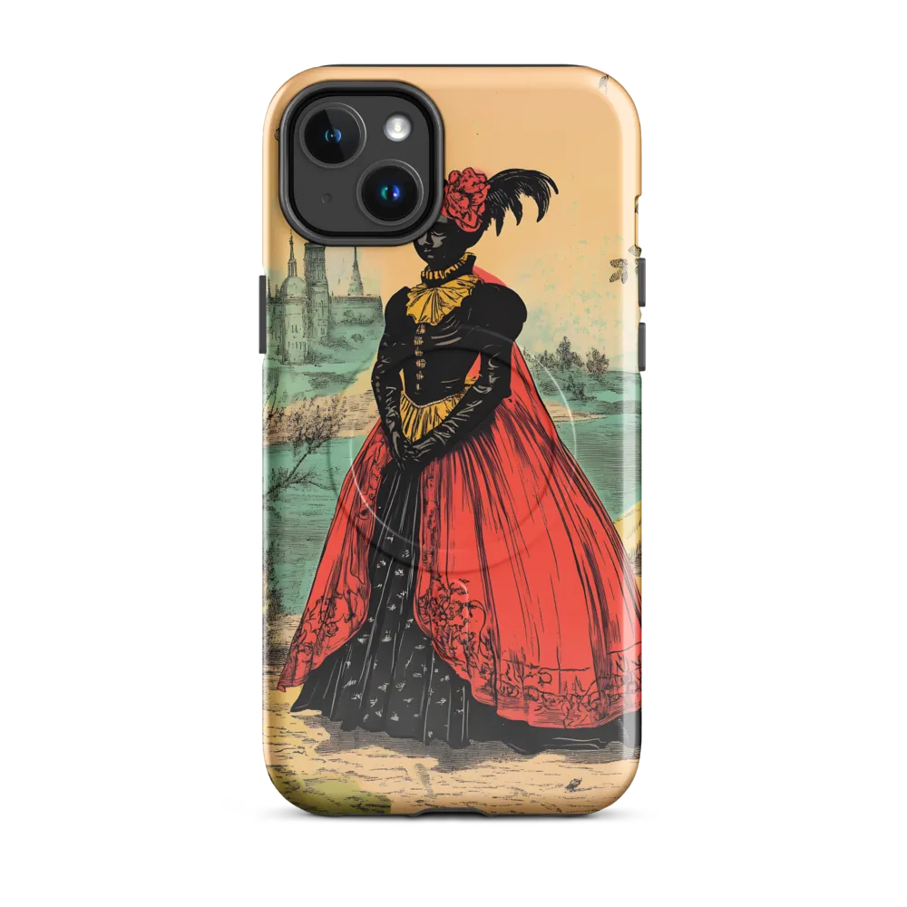 Elegance in Red and Gold