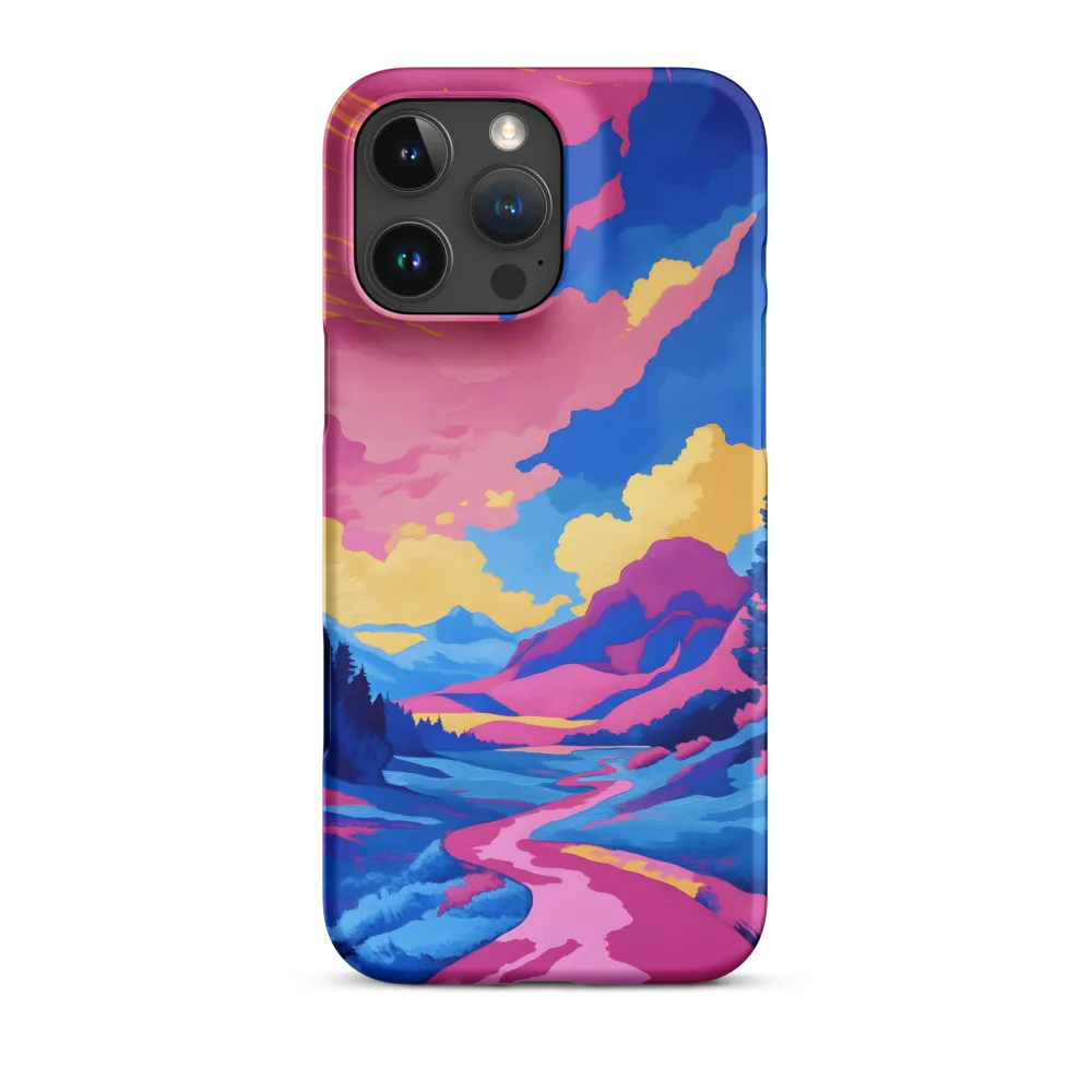 Dreamscape: The Serene River | Phone Case |  16 Pro Max | Snap Case | Matte
