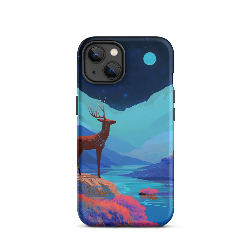 Cosmic Serenity: The Starlit Stag