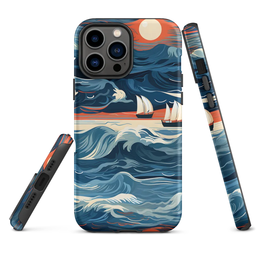 Ocean Whispers: A Voyage at Dusk