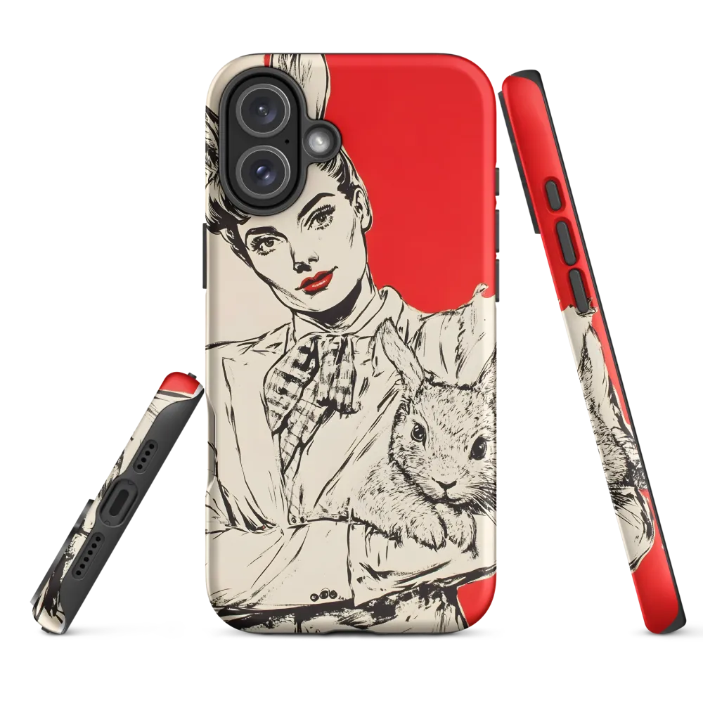 Whimsical Elegance: The Rabbit Lady