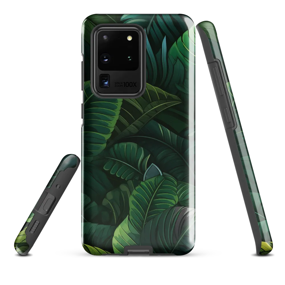 Lush Canopy: A Tropical Foliage Study