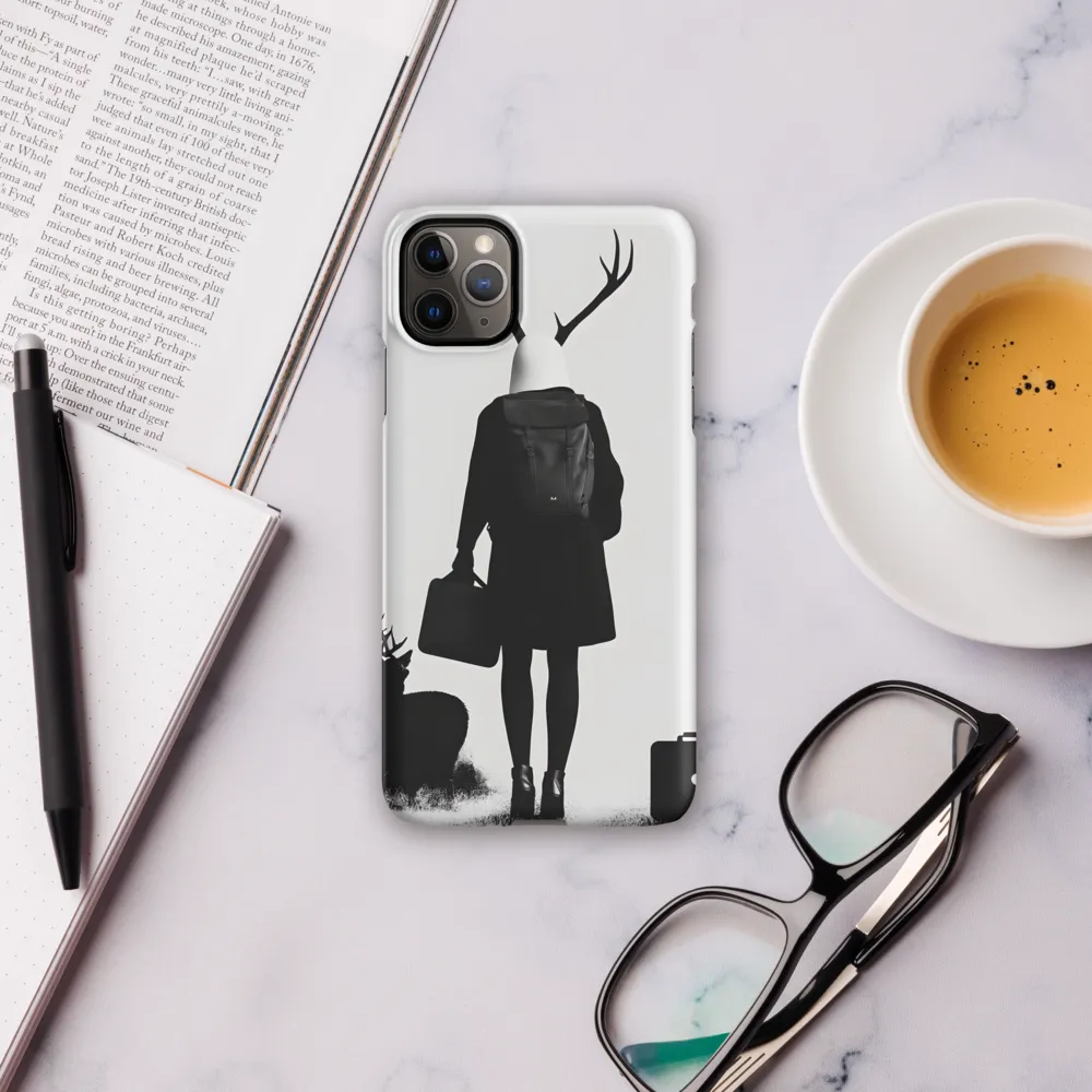 Antlered Reflections | Phone Case |  11 Pro Max | Snap Case | Matte