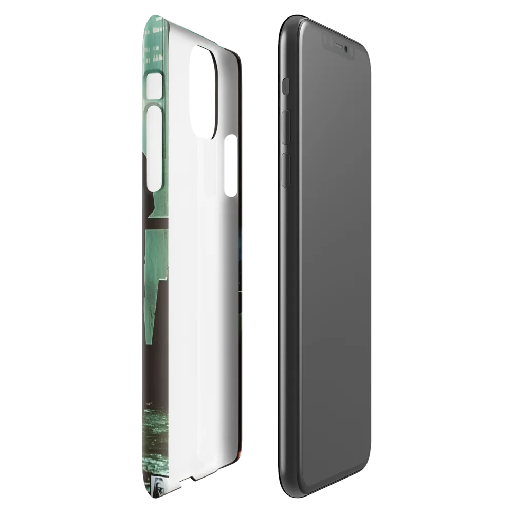 Silent Contemplation in a Futuristic Dystopia | Phone Case |  11 Pro Max | Snap Case | Glossy