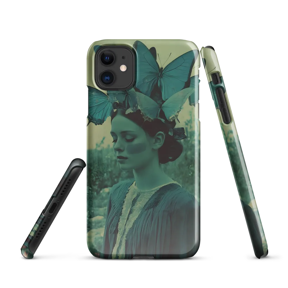 Crown of Teal Butterflies