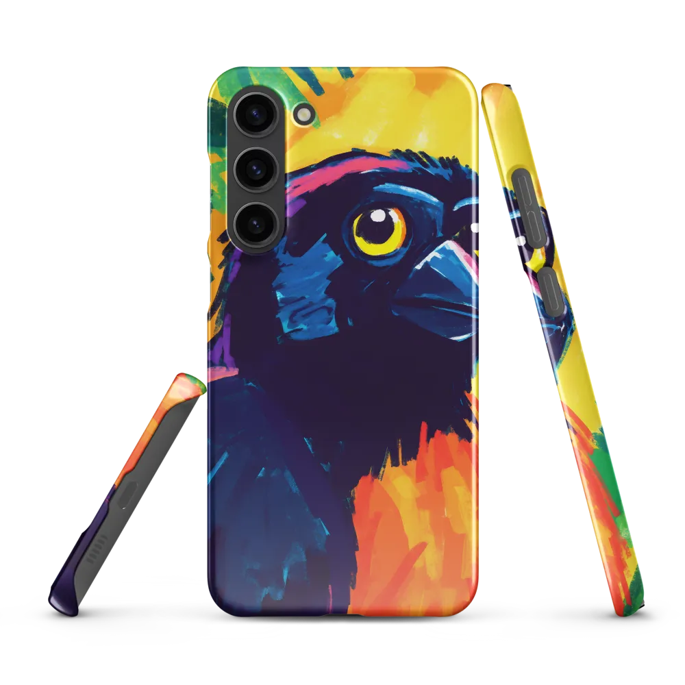 Vivid Avian Encounter