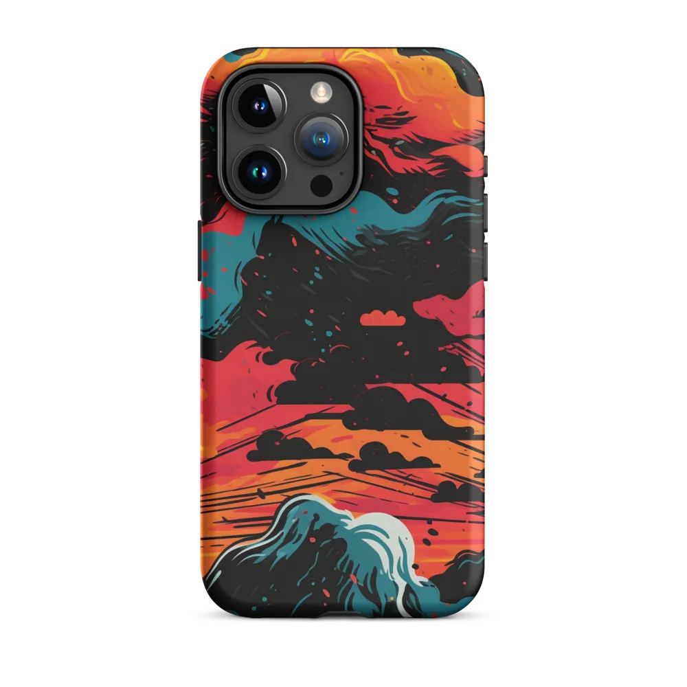 Ethereal Twilight: A Dramatic Landscape in Motion