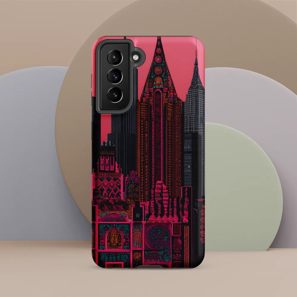 Urban Vibrance: A Digital Exploration of Skyscrapers