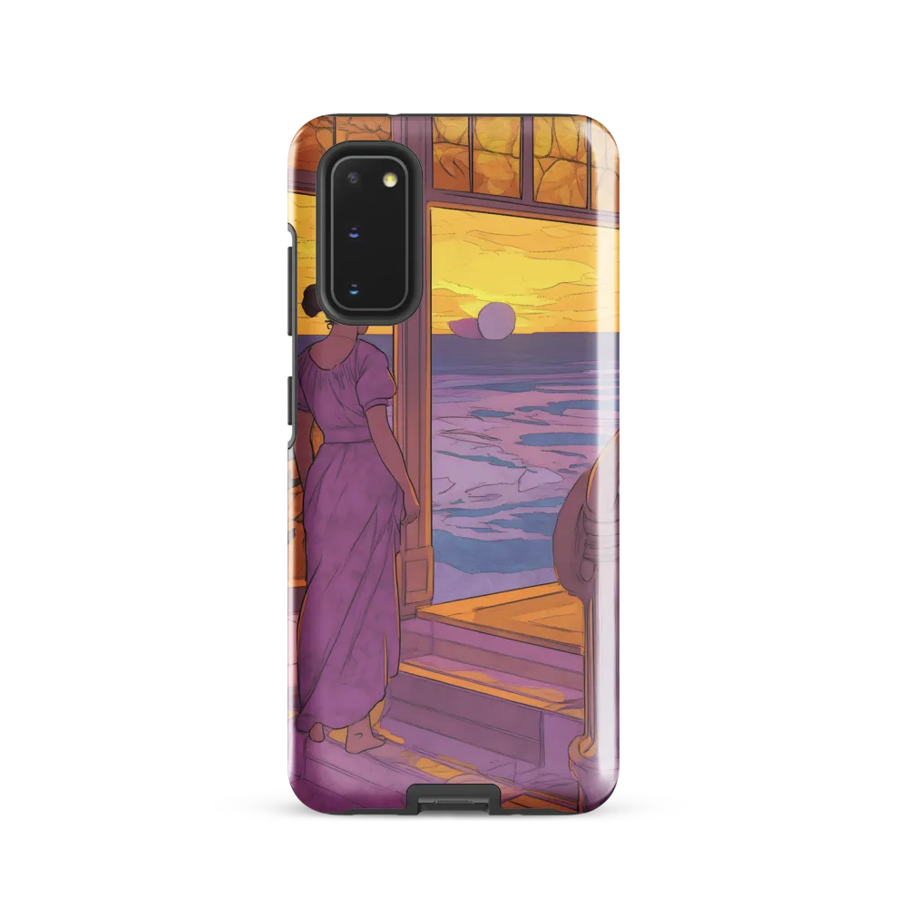 Whispers of the Sunset | Phone Case |  S20 | Tough Case | Glossy