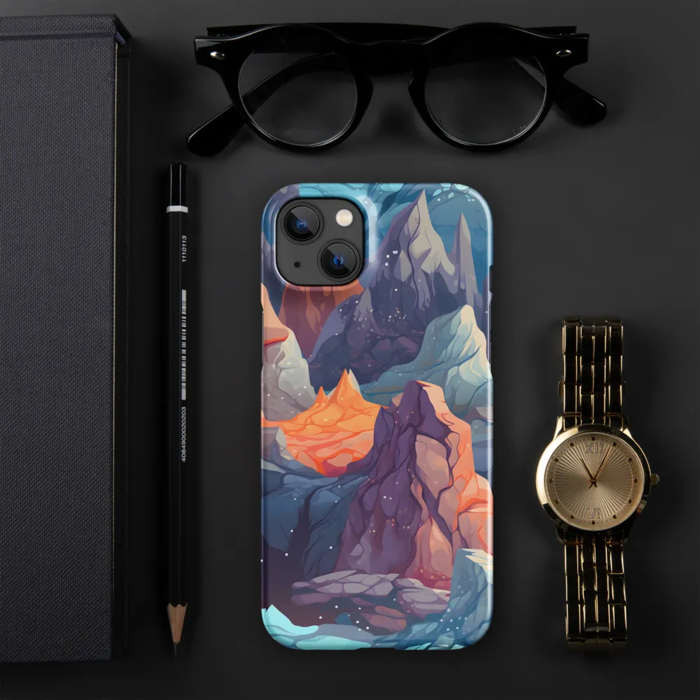 Mystical Peaks of Imagination | Phone Case |  14 Plus | Snap Case | Glossy
