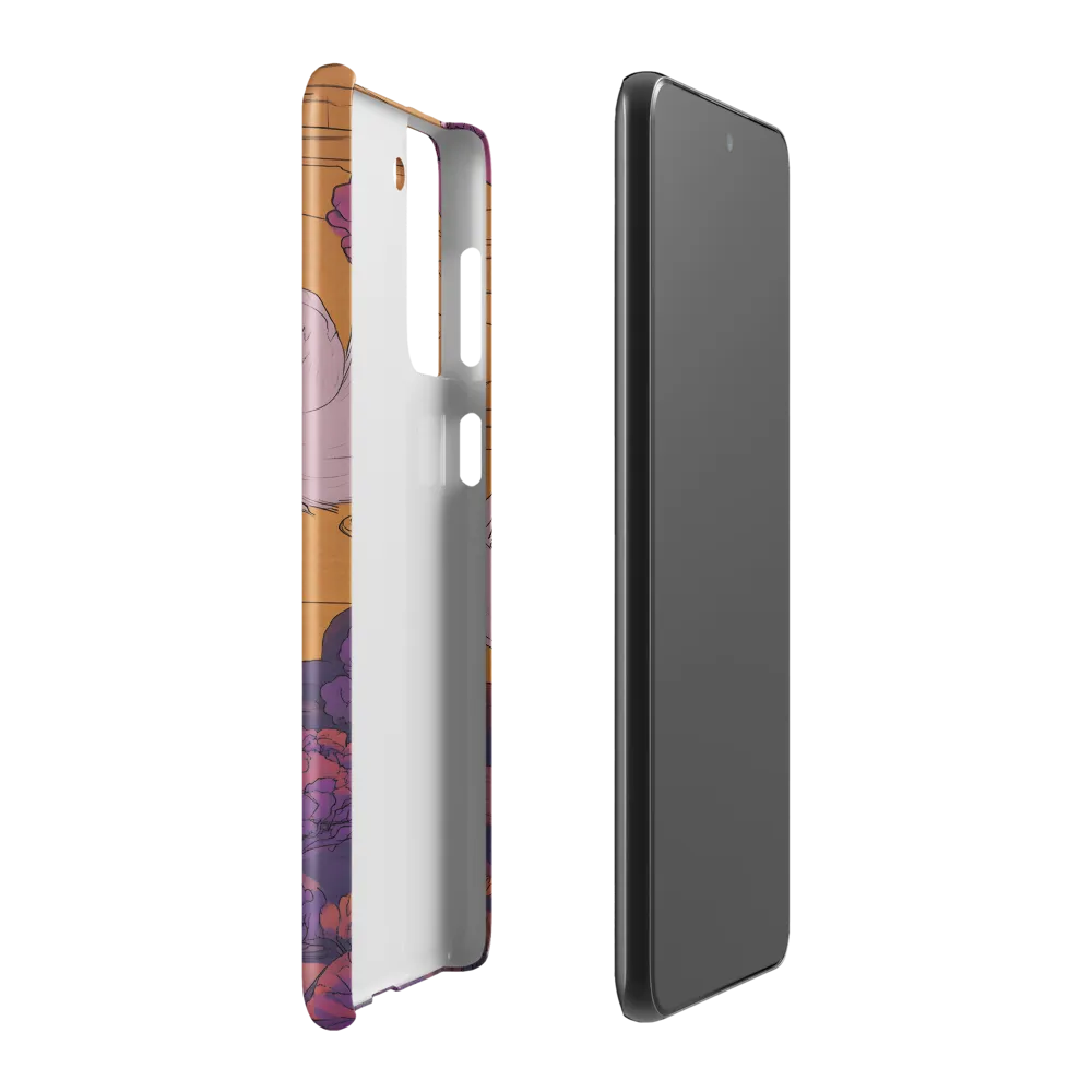 Whispers of the Violet Dawn | Phone Case |  S21 Plus | Snap Case | Matte