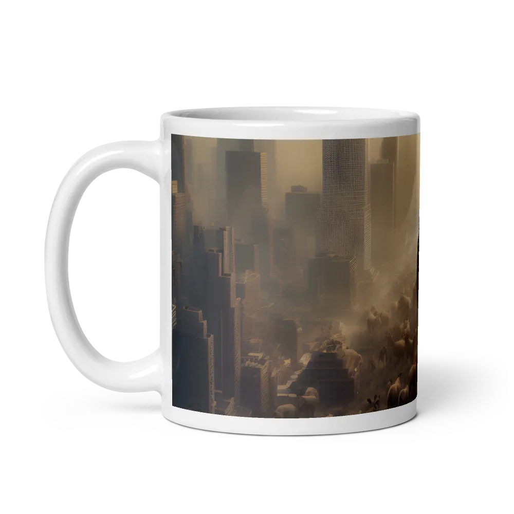 Urban Serengeti: A Giraffe's Perspective | Mugs | Multiple Sizes & Colors