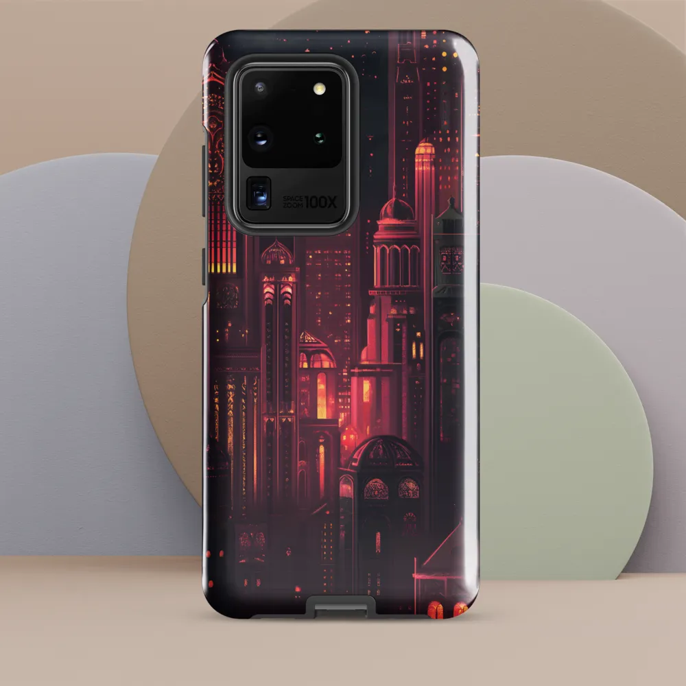 Mystical Metropolis: Dreams of Light | Phone Case |  S20 Ultra | Tough Case | Glossy