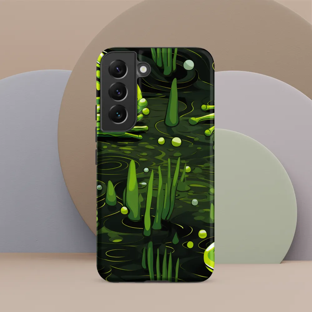 Green Harmony: Life Beneath the Surface
