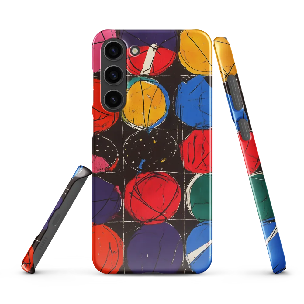 Colorful Circles in Abstract Harmony